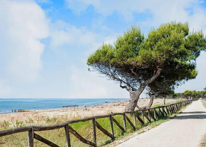 Апартаменты Ground-floor Flat With Pool Бибионе